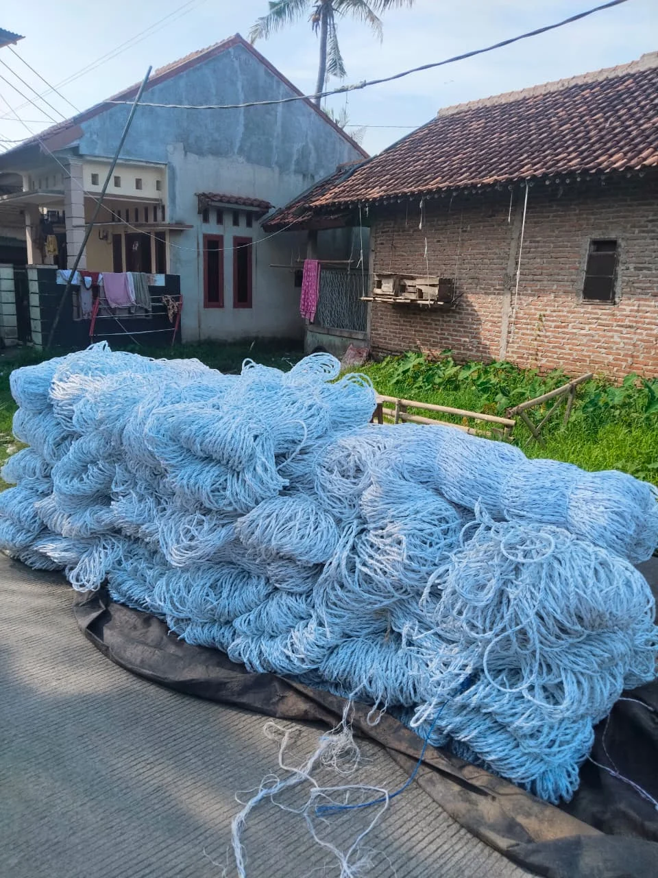 Hasil produksi jaring